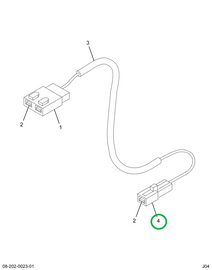 188395R1 CONNECTR (NATURAL)