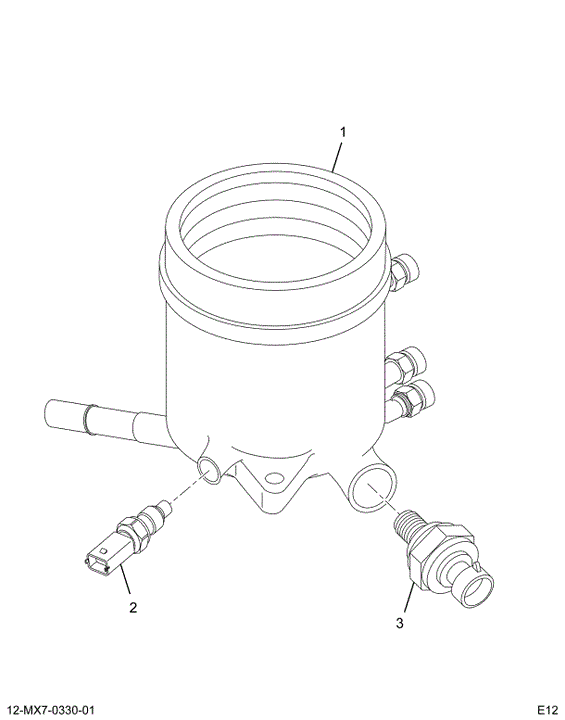 1884576C91 KT SENSR,KIT FUEL FLTR HOUSING