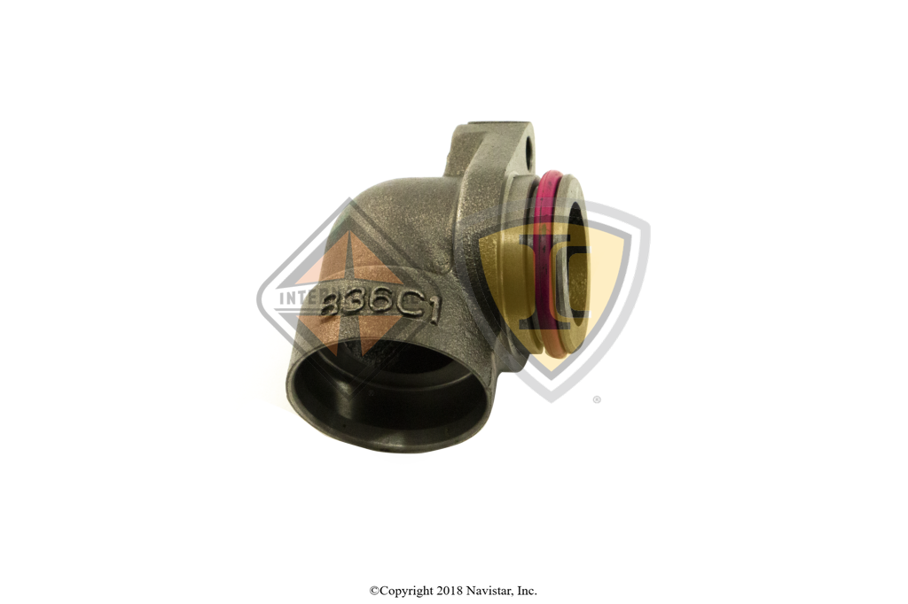 1885837C91 ELBOW ASSY CONNECTOR W/ O-RING