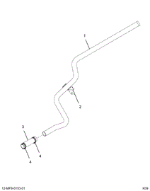 1886529C92 TUBE ASSY ISC COOLER RETURN