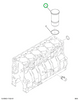 1886563C1 Sleeve, Cylinder Lining, Engin