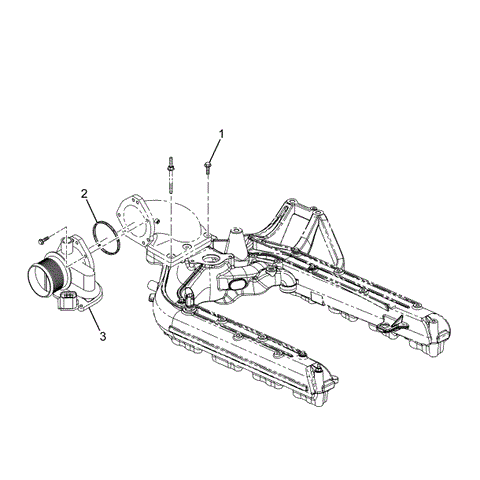 1889133C92 VALVE,KIT INLET THROTTLE