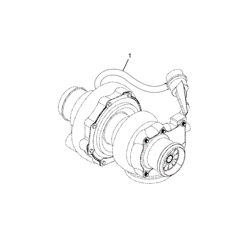 1889191C92 TRBOCHGR,TURBOCHARGER ASSY