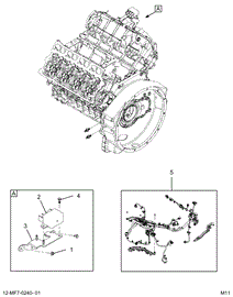 1890350C93 HARNESS,MM ASSEMBLY  HARNESS W