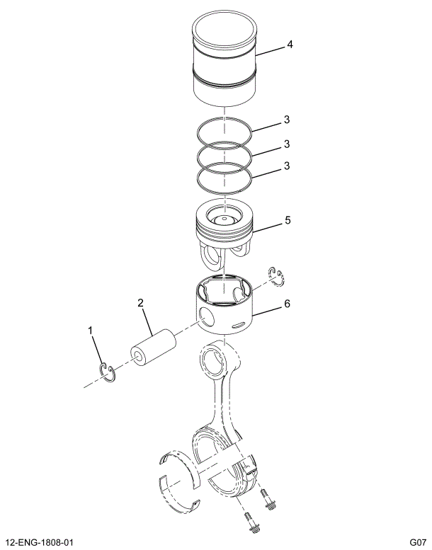 1891590C91 KT RING,KIT PISTON RING & SLEE