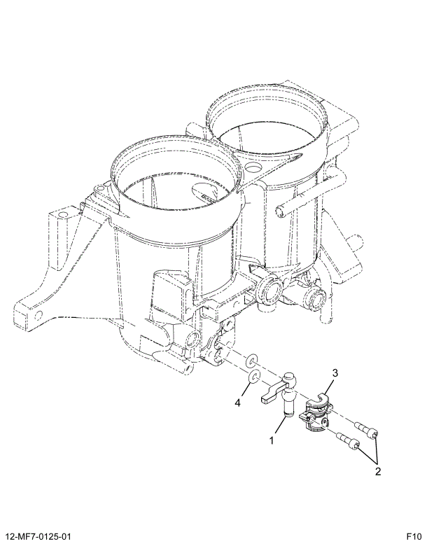 1891663C91 COOLER,KIT DRAIN WATER FUEL CO