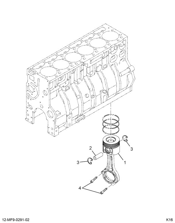 1893925C92 PACKAGE,KIT, PISTON SLEEVE RIN