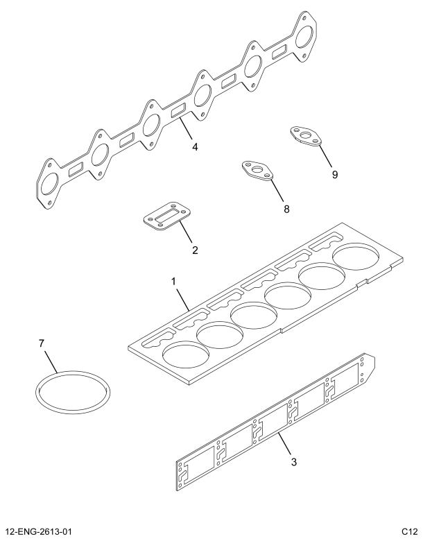 1894141C92 HEAD,KIT, CYL HEAD GASKETS DT4