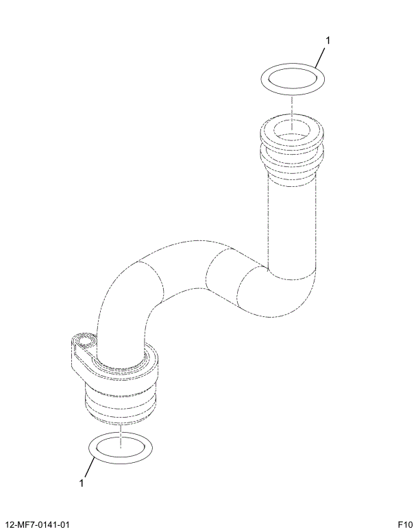 1898957C91 SEAL,KIT  EGR COOLANT TUBE SEA