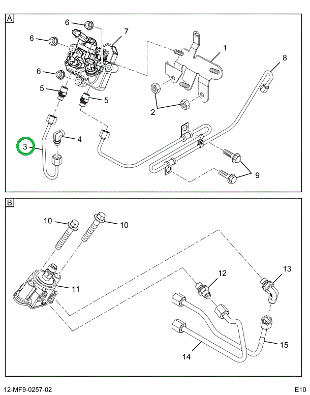 1899096C1 TUBE ASSY FEED METERING UNIT I