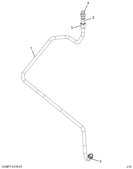 1899174C1 TUBE ASY PRESSURE PWR STEERINR