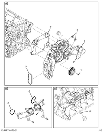 1899570C94 COVER,KIT FRONT COVER