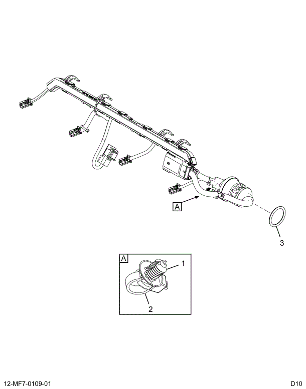 1899577C92 HARNESS, ASSY UVC R