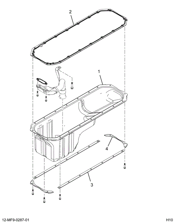 1899918C91 PAN,KIT OIL PAN W/STIFFENER RA