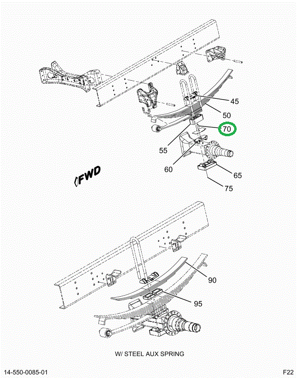 19994R1 PIN  3/4 X 2.000 PLN HDN DOWEL