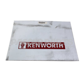 19X14WKWF MUDFLAP-WHITE KW BAR