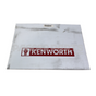 19X14WKWF MUDFLAP-WHITE KW BAR
