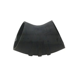 1AAA51 ELBOW-RUBBER AIR 54DEG 6"