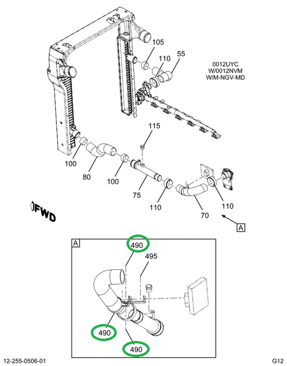 2000005C1 CLAMP PIPE