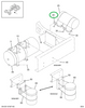 2000061C2 SUPPORT TANK*AIR TANK MTG