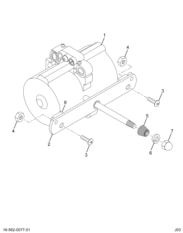 2000405C92 MOTOR W/S WIPER AIR LH