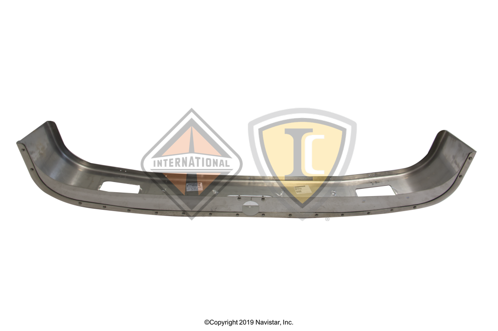 2001317C4 BUMPER FRONT STAINLESS CLAD AL