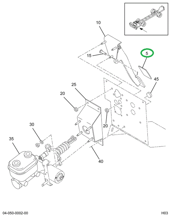 2001663C1 PAD PEDAL