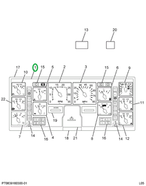 2001769C1 SCREW INSTR CLUSTER MTG