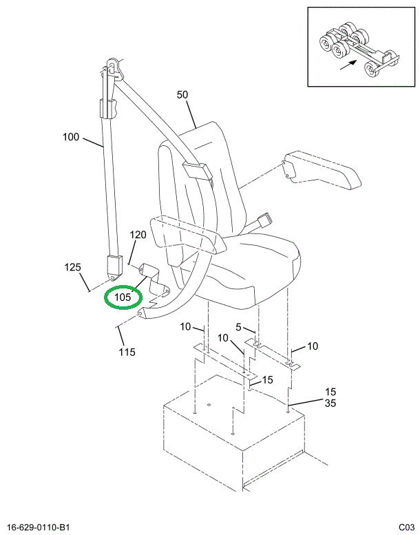 2002655C1 BELT TETHER