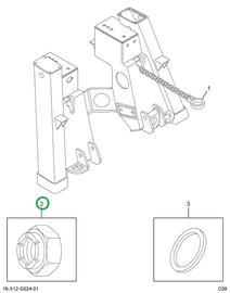 20033R1 Nut, Lock 5/8