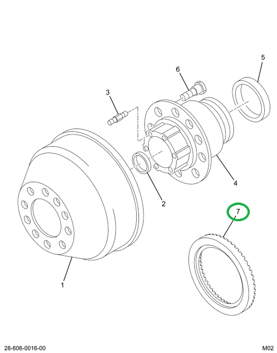 2003831C1 RING BK EXCITER*POWDERED METAL