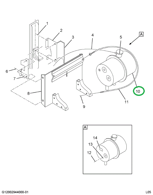 2004130C1 TANK RAD SURGE OR COOLANT