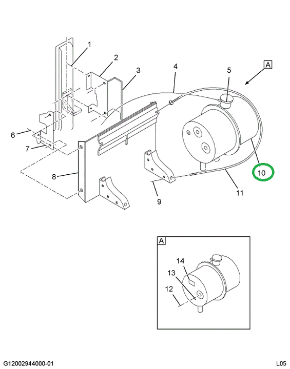 2004130C1 TANK RAD SURGE OR COOLANT