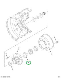 2004184C1 BOLT WHEEL HUB RT THREAD