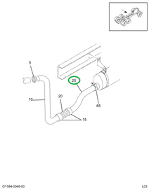 2005066C1 PIPE EXHAUST I-6 NGD