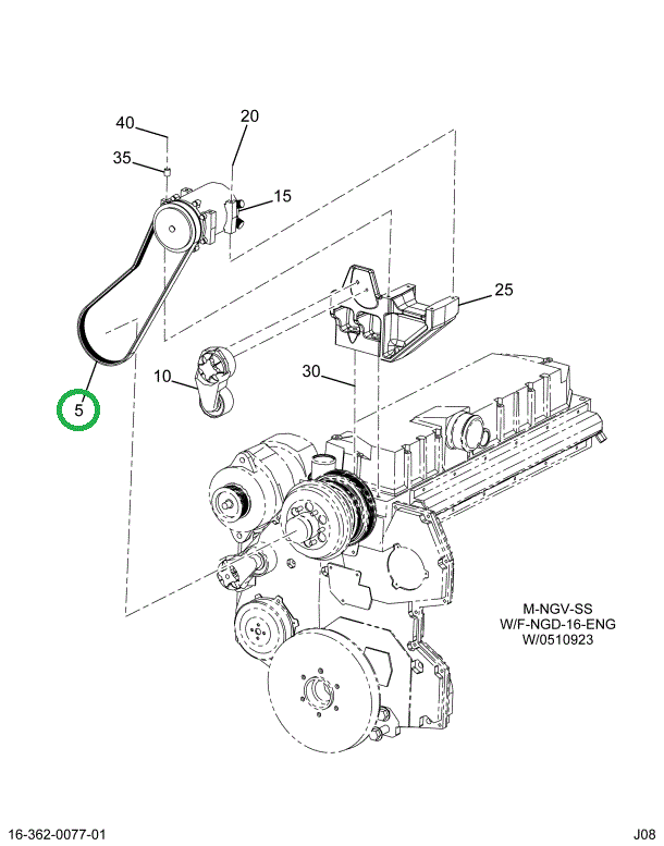 2005148C1 BELT V