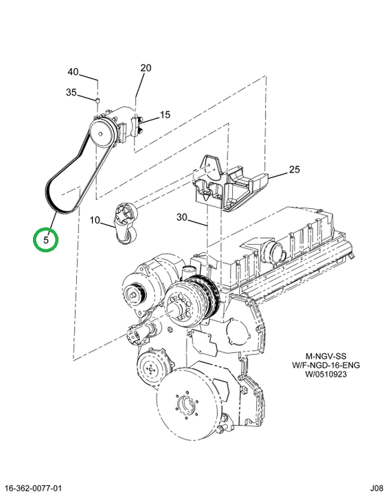 2005148C1 BELT V
