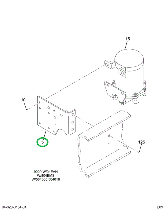 2005347C2 BRACKET CROSSMEMBER EXTEN*CROS