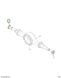 2006067C1 Shaft, Axle, Rear