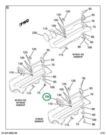 2007328C1 SHIELD AIR HORN (RECTANGULAR)