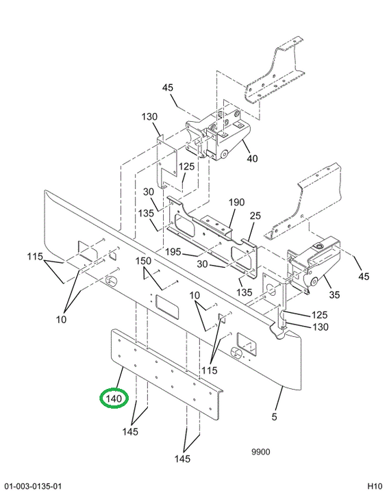 2008782C2 Support Licence Mounting Assem