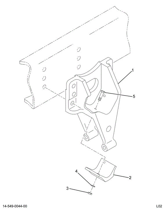 2009942C91 BRACKET ASSY RR SPG (AIR)