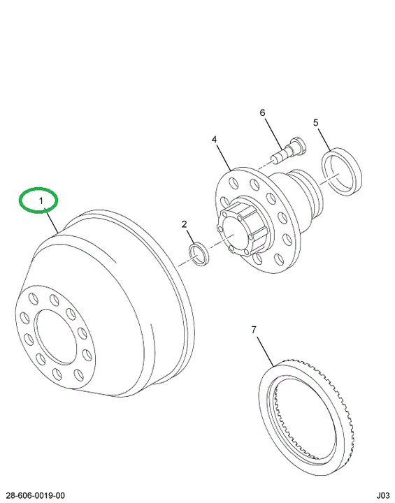 2010238C3 DRUM,FRT WHEEL BRK , FRONT DRU