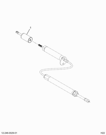 2011467C91 CABLE THROTTLE CONTROL OR ACCE