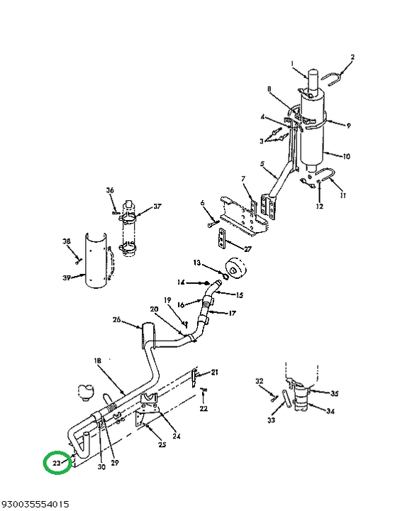 2011536C1 PIPE EXHAUST PLN