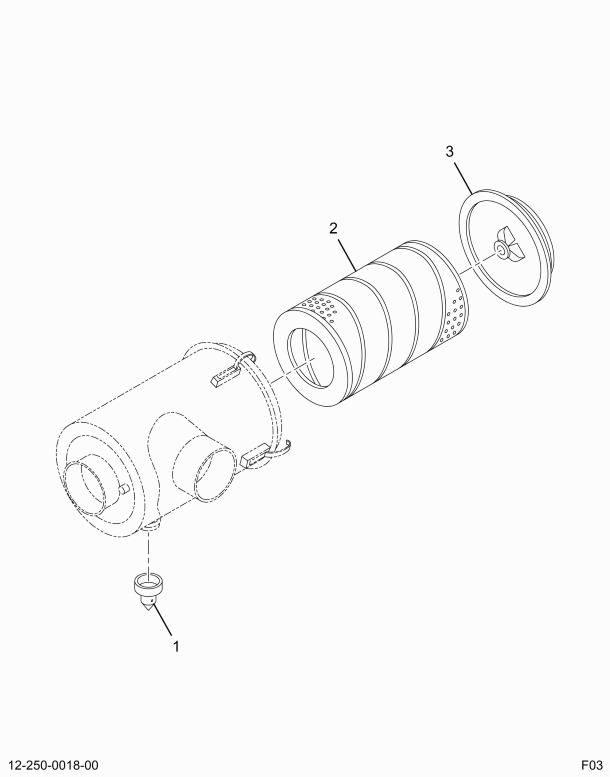 2011775C91 CLEANER ASM AIR DRY TYPE