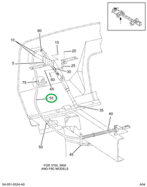 2011881C1 CABLE, BRAKE 103.0 IN.