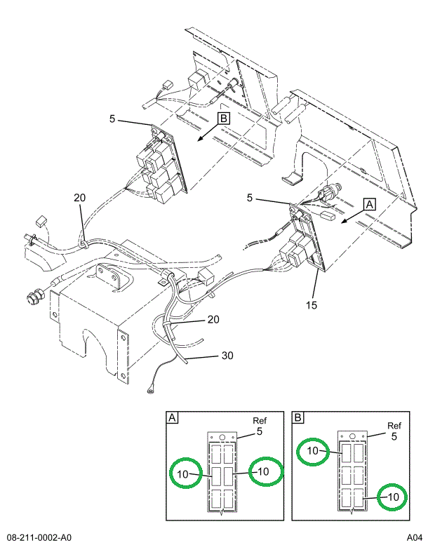 2012599C1 HARNESS,SWITCH REVOLVING