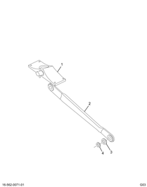 2015292C91 ARM CRANK W/S WIPER