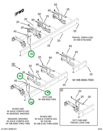 2015413C1 BOLT U PROP SHAFT GUARD 14.8